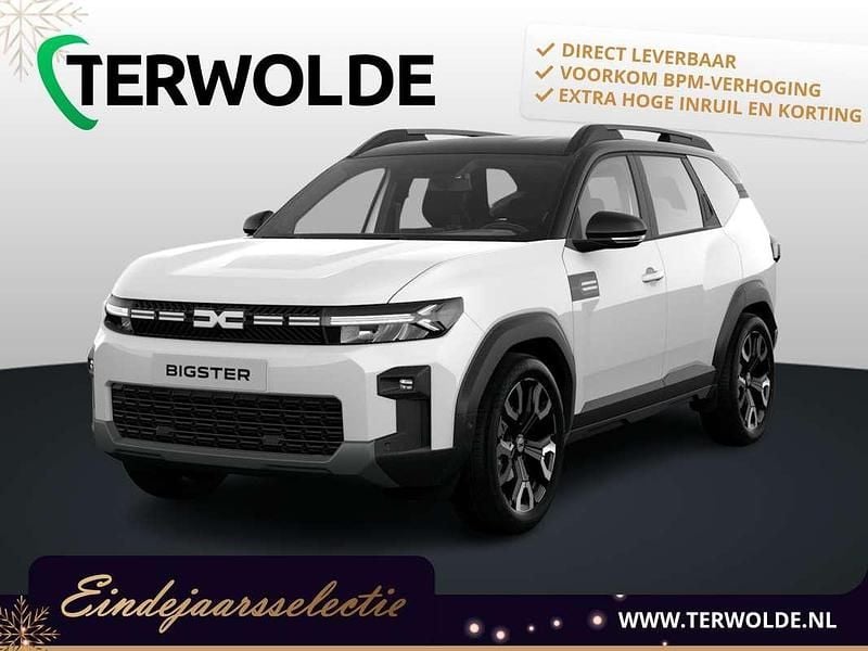Wit Nieuw 2025 Dacia Bigster Journey SUV | € 39.646 (Eerlijke prijs) - Afbeelding 1/4