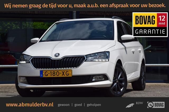 Wit, metallic lak Gebruikt 2019 Skoda Fabia Business Line Stationwagen | € 13.690 (Iets duurder) - Afbeelding 1/3