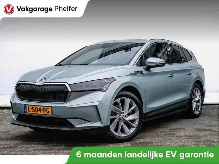 Grijs Occasion 2021 Skoda Enyaq iV SUV | € 19.940 (Eerlijke prijs) - Afbeelding 1/4