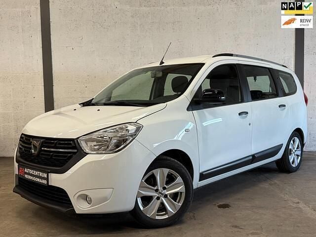 Wit Gebruikt 2020 Dacia Lodgy Comfort MPV | € 12.950 (Super prijs) - Afbeelding 1/4