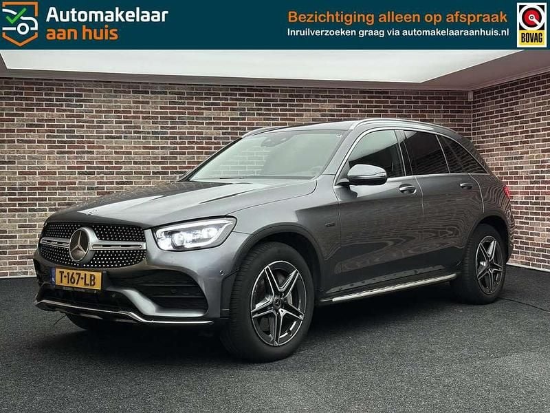 Grijs Gebruikt 2021 Mercedes GLC300e Business SUV | € 36.500 (Goede deal) - Afbeelding 1/4