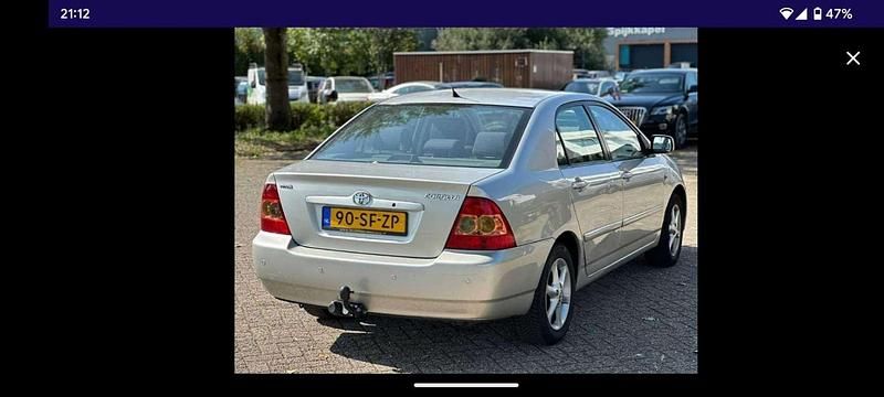 Grijs Gebruikt 2006 Toyota Corolla Sol Sedan | € 4.000 (Eerlijke prijs) - Afbeelding 1/4