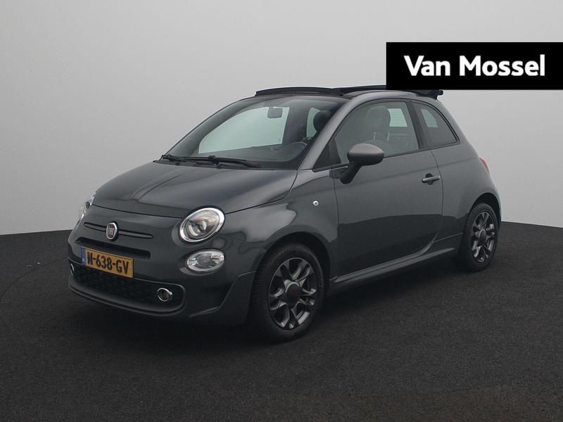Grijs Gebruikt 2018 Fiat 500C Sport Cabriolet | € 11.440 (Eerlijke prijs) - Afbeelding 1/4