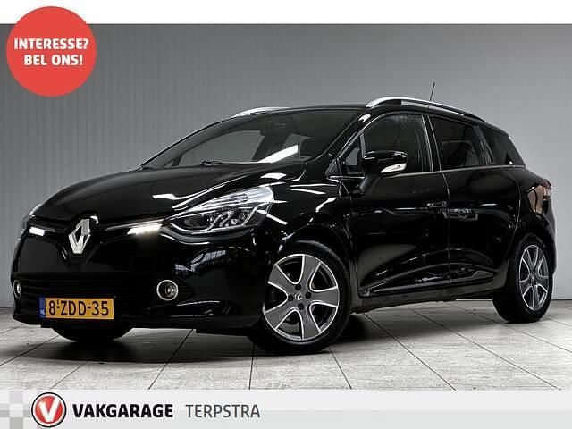 Zwart (metallic) Gebruikt 2014 Renault Clio GrandTour Night&Day Stationwagen | € 5.450 (Eerlijke prijs) - Afbeelding 1/4