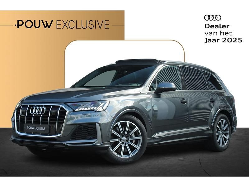 Grijs Gebruikt 2020 Audi Q7 Competition SUV | € 61.900 (Goede deal) - Afbeelding 1/4