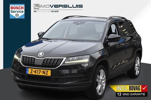 Zwart (metallic) Occasion 2019 Skoda Karoq Business Line SUV | € 19.500 (Goede deal) - Afbeelding 1/4
