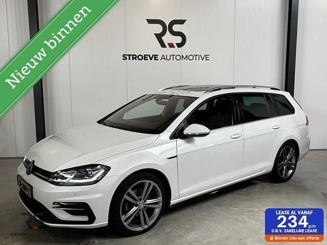 Wit Gebruikt 2018 VW Golf VII Highline Stationwagen | € 13.950 (Goede deal) - Afbeelding 1/4