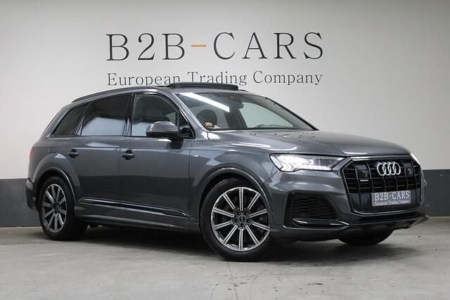 Grijs Gebruikt 2023 Audi Q7 S-Line SUV | € 54.900 (Eerlijke prijs) - Afbeelding 1/4
