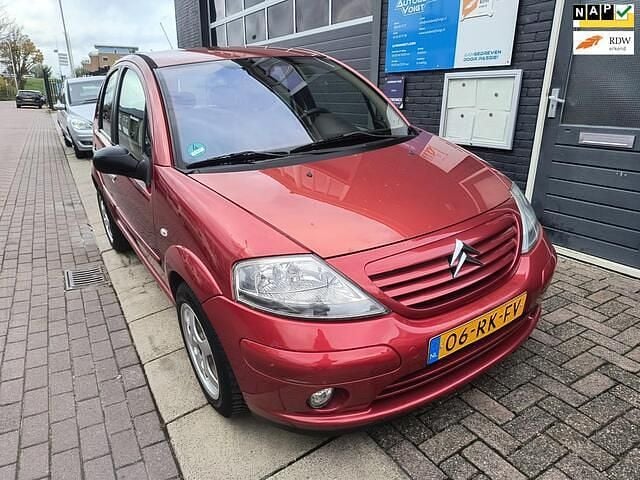Rood Gebruikt 2005 Citroën C3 Exclusive Hatchback | € 1.650 (Eerlijke prijs) - Afbeelding 1/4