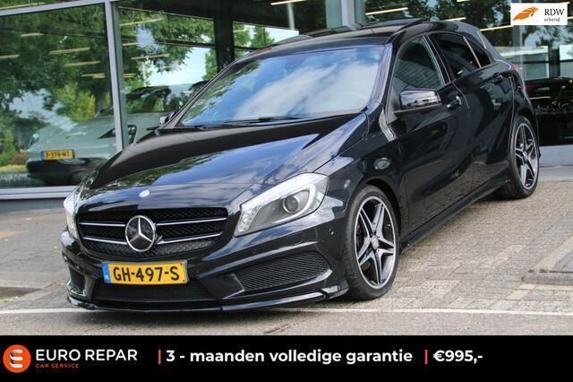 Zwart Gebruikt 2015 Mercedes A180 Ambition Hatchback | € 16.295 (Eerlijke prijs) - Afbeelding 1/4