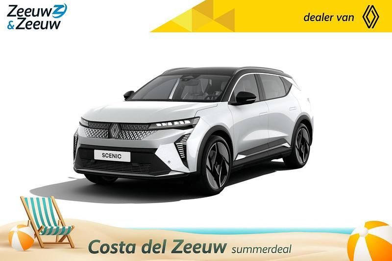 Twotone blanc nacre / noir etoile Nieuw 2024 Renault Scénic Iconic MPV | € 51.215 (Iets duurder) - Afbeelding 1/4