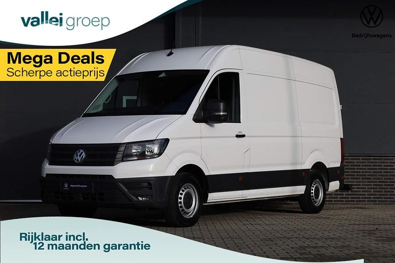 Wit Gebruikt 2023 VW Crafter Highline Van | € 27.950 (Super prijs) - Afbeelding 1/4