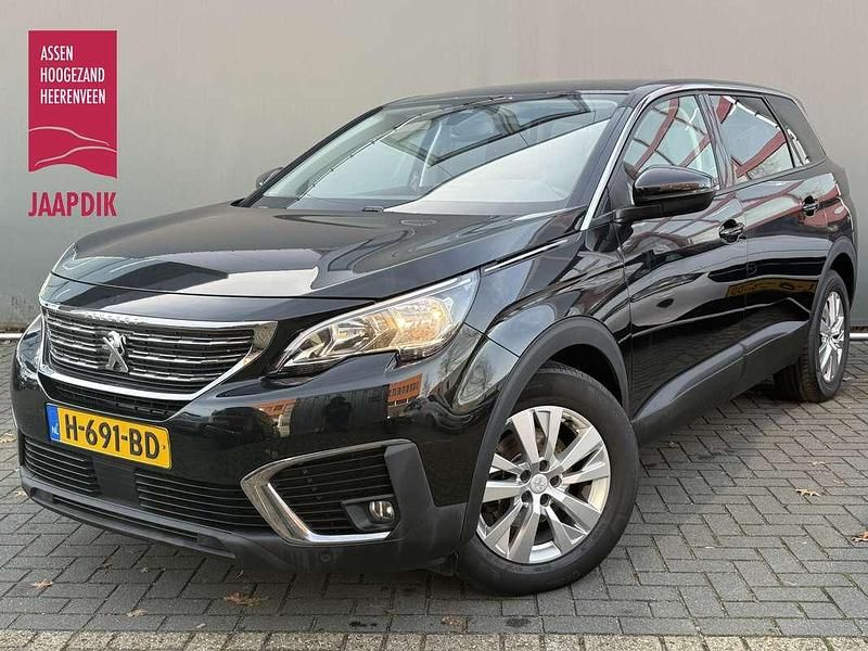 Zwart Occasion 2020 Peugeot 5008 SUV | € 12.899 (Super prijs) - Afbeelding 1/3