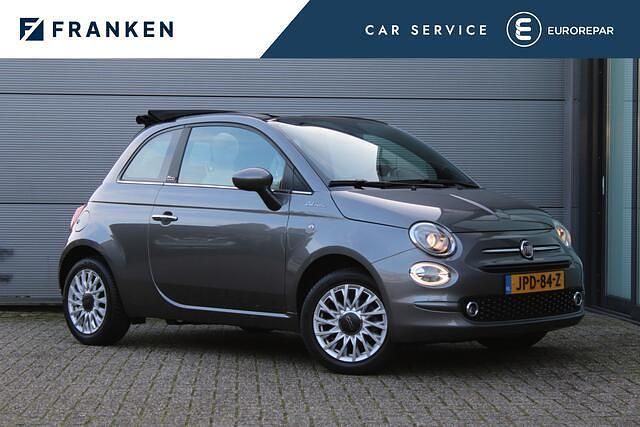 Grijs Gebruikt 2023 Fiat 500C Dolcevita Cabriolet | € 15.800 (Eerlijke prijs) - Afbeelding 1/4