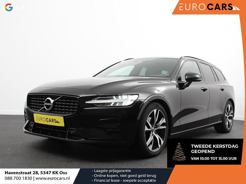 Zwart Gebruikt 2022 Volvo V60 R-Design Stationwagen | € 33.490 (Iets duurder) - Afbeelding 1/4
