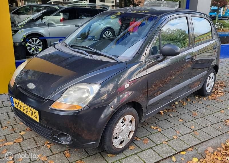 Zwart Gebruikt 2007 Chevrolet Matiz Hatchback | € 1.795 (Eerlijke prijs) - Afbeelding 1/4