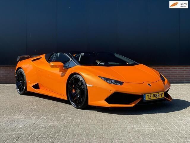 Oranje, metallic lak Gebruikt 2017 Lamborghini Huracán Cabriolet | € 225.000 (Iets duurder) - Afbeelding 1/4