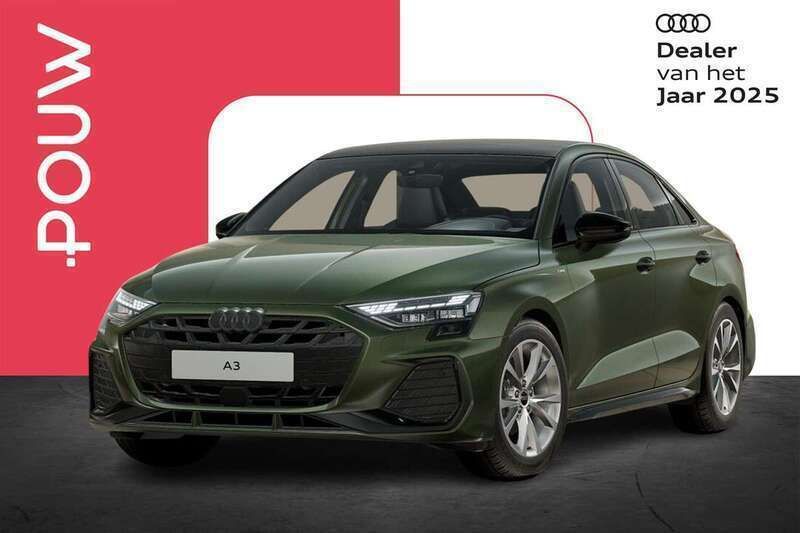 Groen Nieuw 2025 Audi A3 Comfort Sedan | € 51.350 (Duur) - Afbeelding 1/4