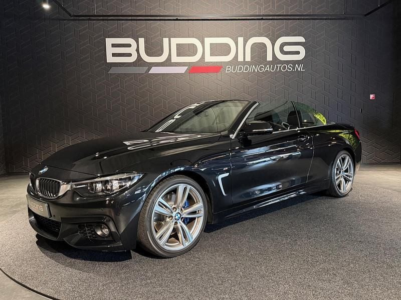 Zwart Gebruikt 2019 BMW 420 M Sport Cabriolet | € 31.950 (Eerlijke prijs) - Afbeelding 1/4