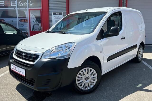 Wit Gebruikt 2018 Peugeot Partner MPV | € 10.495 (Super prijs) - Afbeelding 1/4