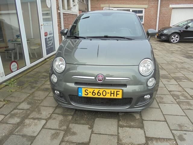 Grijs (metallic) Occasion 2014 Fiat 500 S Hatchback | € 8.450 (Iets duurder) - Afbeelding 1/4