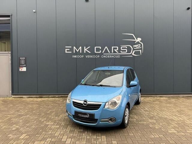 Blauw Gebruikt 2008 Opel Agila Enjoy Hatchback | € 2.799 (Eerlijke prijs) - Afbeelding 1/4