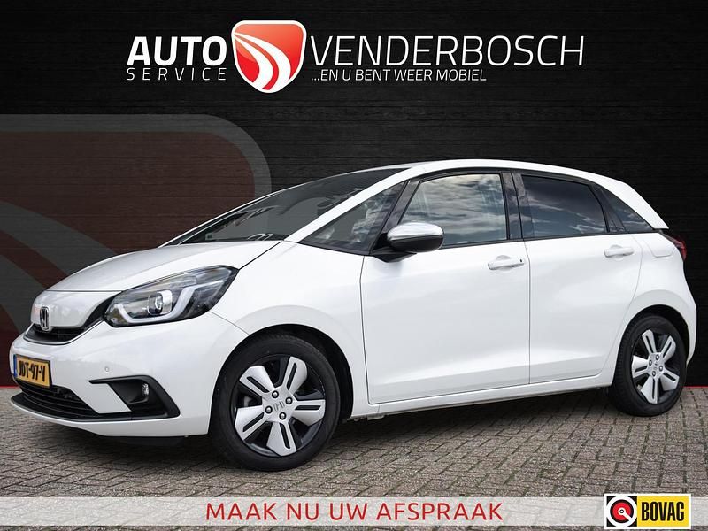 Wit Gebruikt 2020 Honda Jazz Elegance Hatchback | € 23.485 (Iets duurder) - Afbeelding 1/4