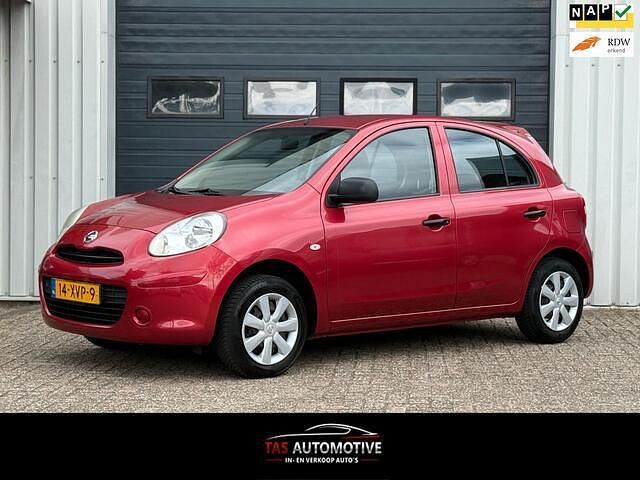 Rood Gebruikt 2012 Nissan Micra Pack Hatchback | € 5.950 (Goede deal) - Afbeelding 1/4