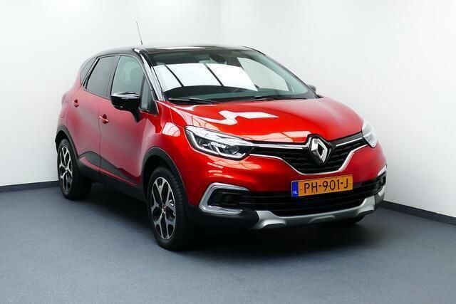 Rood Gebruikt 2017 Renault Captur Intens SUV | € 11.949 (Eerlijke prijs) - Afbeelding 1/4