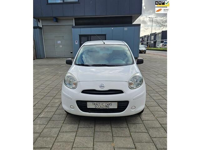 Wit Occasion 2012 Nissan Micra S Hatchback | € 2.699 (Eerlijke prijs) - Afbeelding 1/4