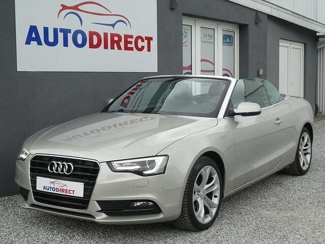 Grijs Gebruikt 2014 Audi A5 Cabriolet Cabriolet | € 15.990 (Goede deal) - Afbeelding 1/4