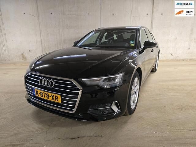 Zwart (metallic) Occasion 2019 Audi A6 Basis Stationwagen | € 23.900 (Super prijs) - Afbeelding 1/4