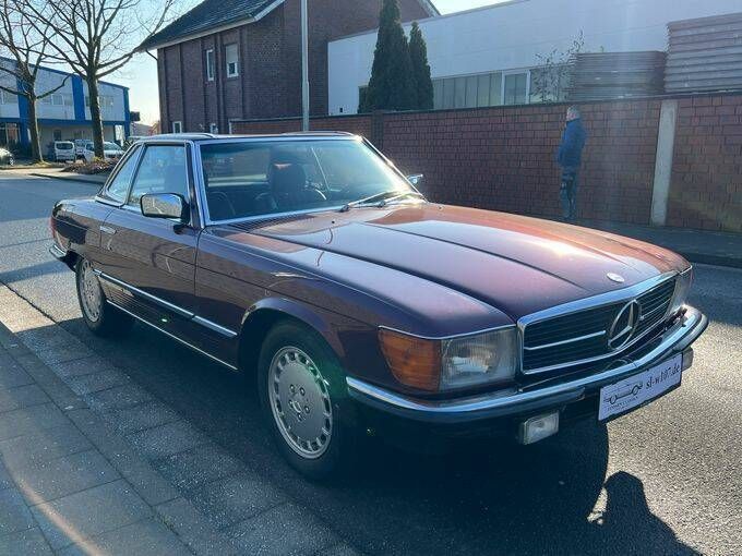 Rood Gebruikt 1985 Mercedes SL280 Cabriolet | € 44.950 - Afbeelding 1/4
