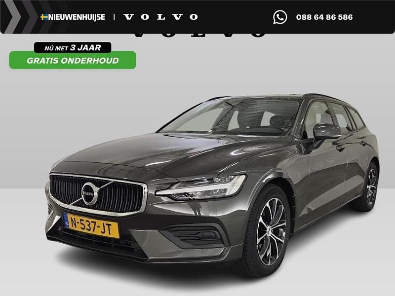 Grijs (metallic) Gebruikt 2021 Volvo V60 Momentum Stationwagen | € 28.899 (Super prijs) - Afbeelding 1/4