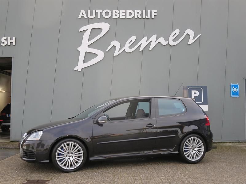 Zwart Gebruikt 2007 VW Golf V R Hatchback | € 25.950 - Afbeelding 1/4