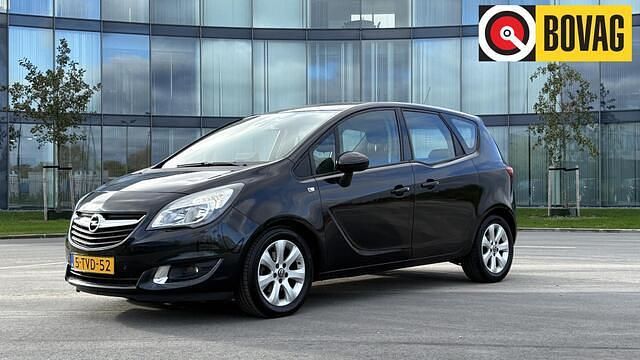 Zwart Gebruikt 2014 Opel Meriva MPV | € 3.995 (Eerlijke prijs) - Afbeelding 1/4