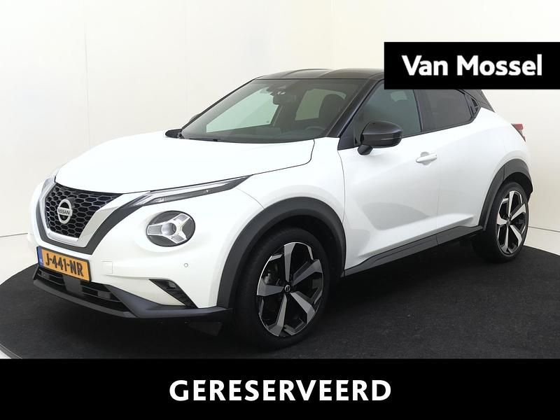 Wit Occasion 2020 Nissan Juke Tekna SUV | € 19.935 (Eerlijke prijs) - Afbeelding 1/4