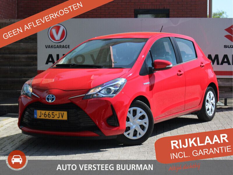 Rood Gebruikt 2020 Toyota Yaris Hybrid Active Hatchback | € 18.950 (Eerlijke prijs) - Afbeelding 1/3