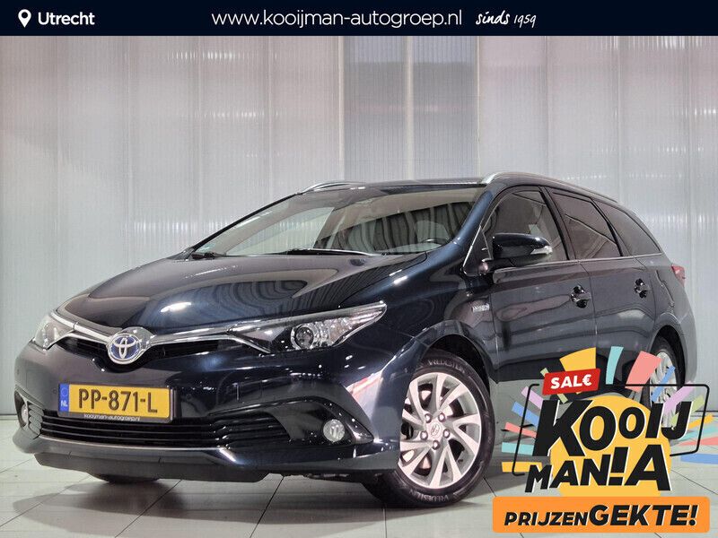 Grijs Gebruikt 2017 Toyota Auris Hybrid Stationwagen | € 18.649 (Eerlijke prijs) - Afbeelding 1/4