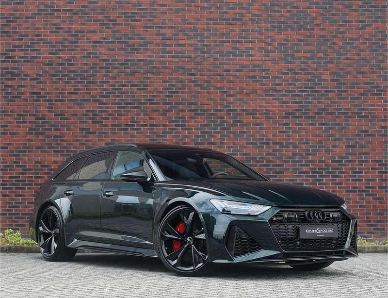 Groen Gebruikt 2022 Audi RS6 Exclusive Stationwagen | € 139.950 (Duur) - Afbeelding 1/4