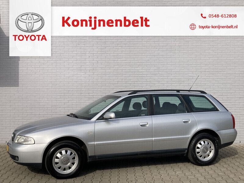 Grijs Gebruikt 1999 Audi A4 Stationwagen | € 4.995 (Duur) - Afbeelding 1/4