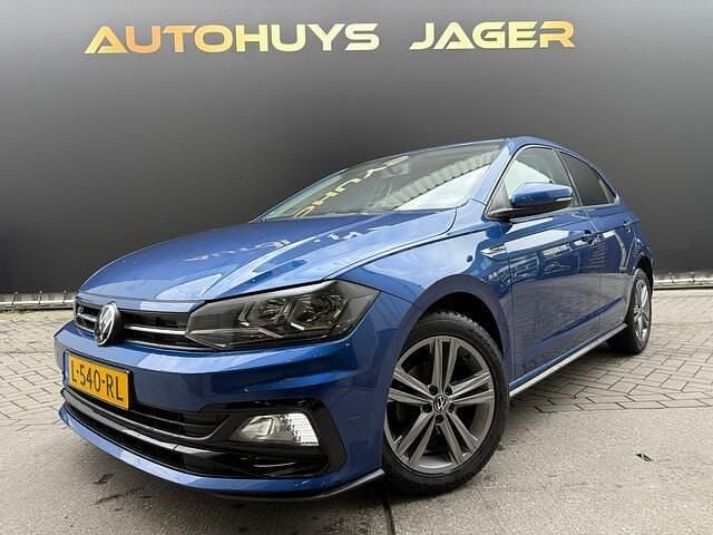 Blauw Occasion 2021 VW Polo R-line Edition Hatchback | € 15.950 (Eerlijke prijs) - Afbeelding 1/4