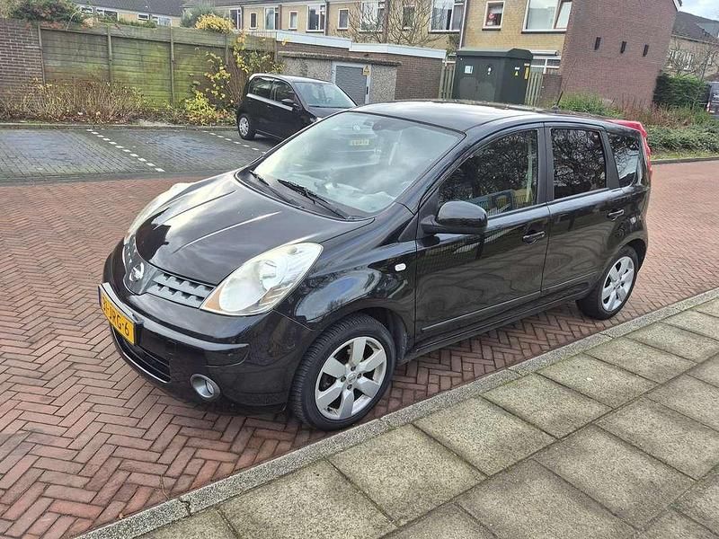 Zwart Occasion 2009 Nissan Note MPV | € 2.350 (Goede deal) - Afbeelding 1/4