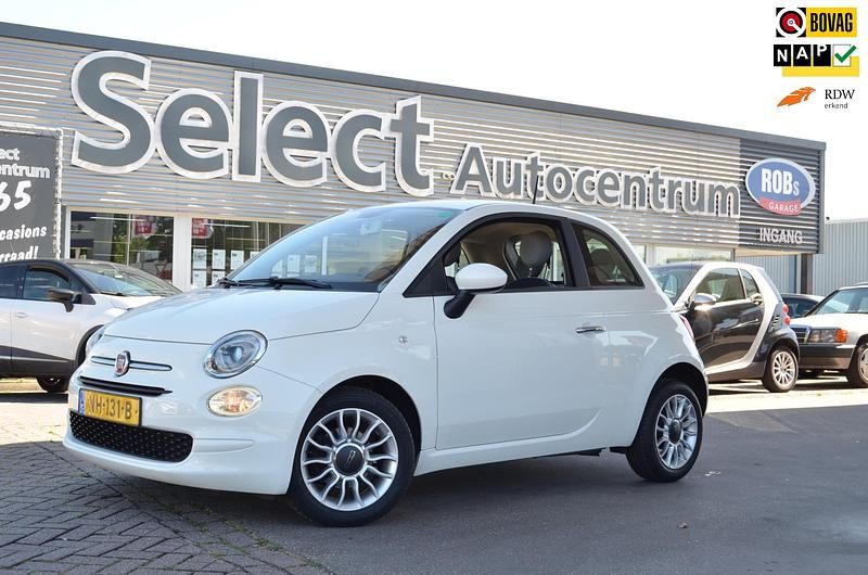 Wit Gebruikt 2017 Fiat 500 Pop Star Hatchback | € 8.840 (Eerlijke prijs) - Afbeelding 1/3