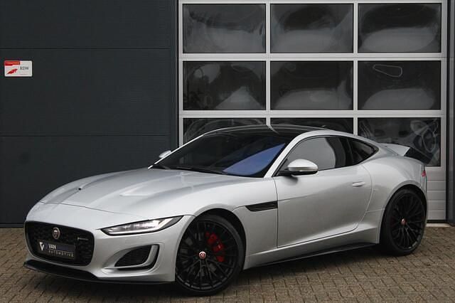 Zilver Occasion 2021 Jaguar F-Type R-Dynamic Coupé | € 53.900 (Eerlijke prijs) - Afbeelding 1/4