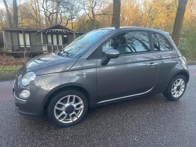 Grijs Occasion 2010 Fiat 500 Lounge Hatchback | € 2.150 (Super prijs) - Afbeelding 1/4