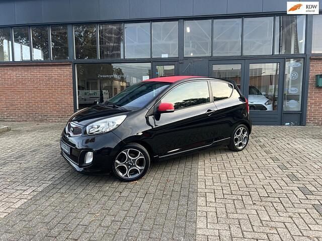 Zwart Gebruikt 2012 Kia Picanto Comfort Hatchback | € 3.950 (Eerlijke prijs) - Afbeelding 1/4