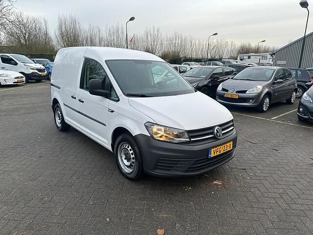 Wit Gebruikt 2020 VW Caddy Trendline MPV | € 8.450 (Super prijs) - Afbeelding 1/4
