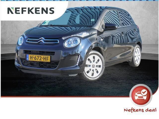 Zwart Gebruikt 2020 Citroën C1 Feel Hatchback | € 10.795 (Eerlijke prijs) - Afbeelding 1/4