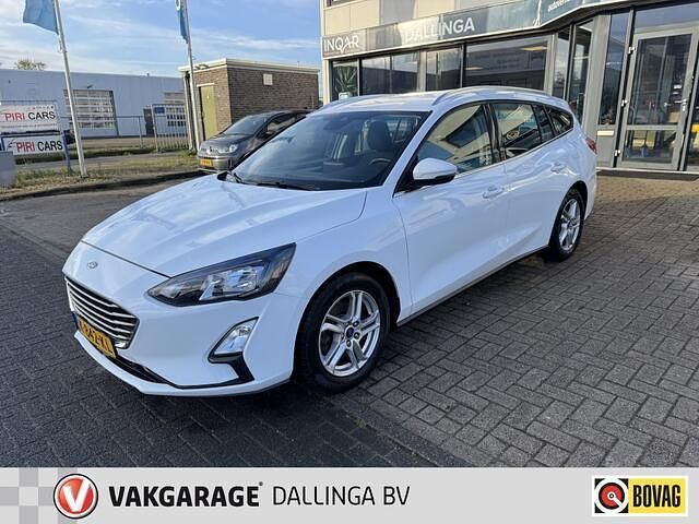 Wit Gebruikt 2021 Ford Focus Business Edition Stationwagen | € 9.750 (Goede deal) - Afbeelding 1/4